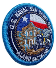 U.S. Naval Sea Cadet Corps – Alamo Battalion Official Patch-Left Side