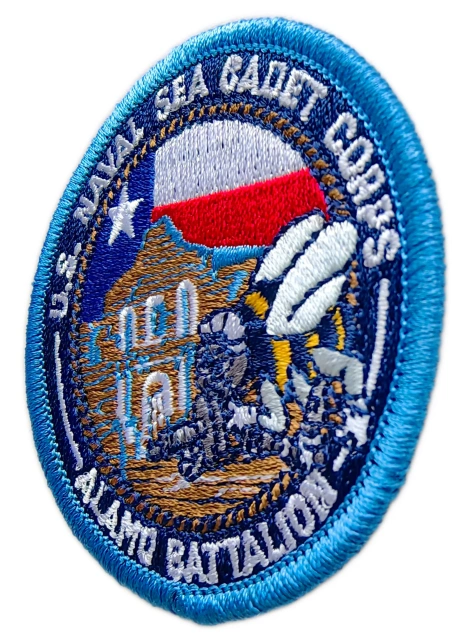 U.S. Naval Sea Cadet Corps – Alamo Battalion Official Patch-Right Side