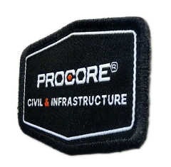 PROCORE® Civil & Infrastructure Woven Patch-Right Side