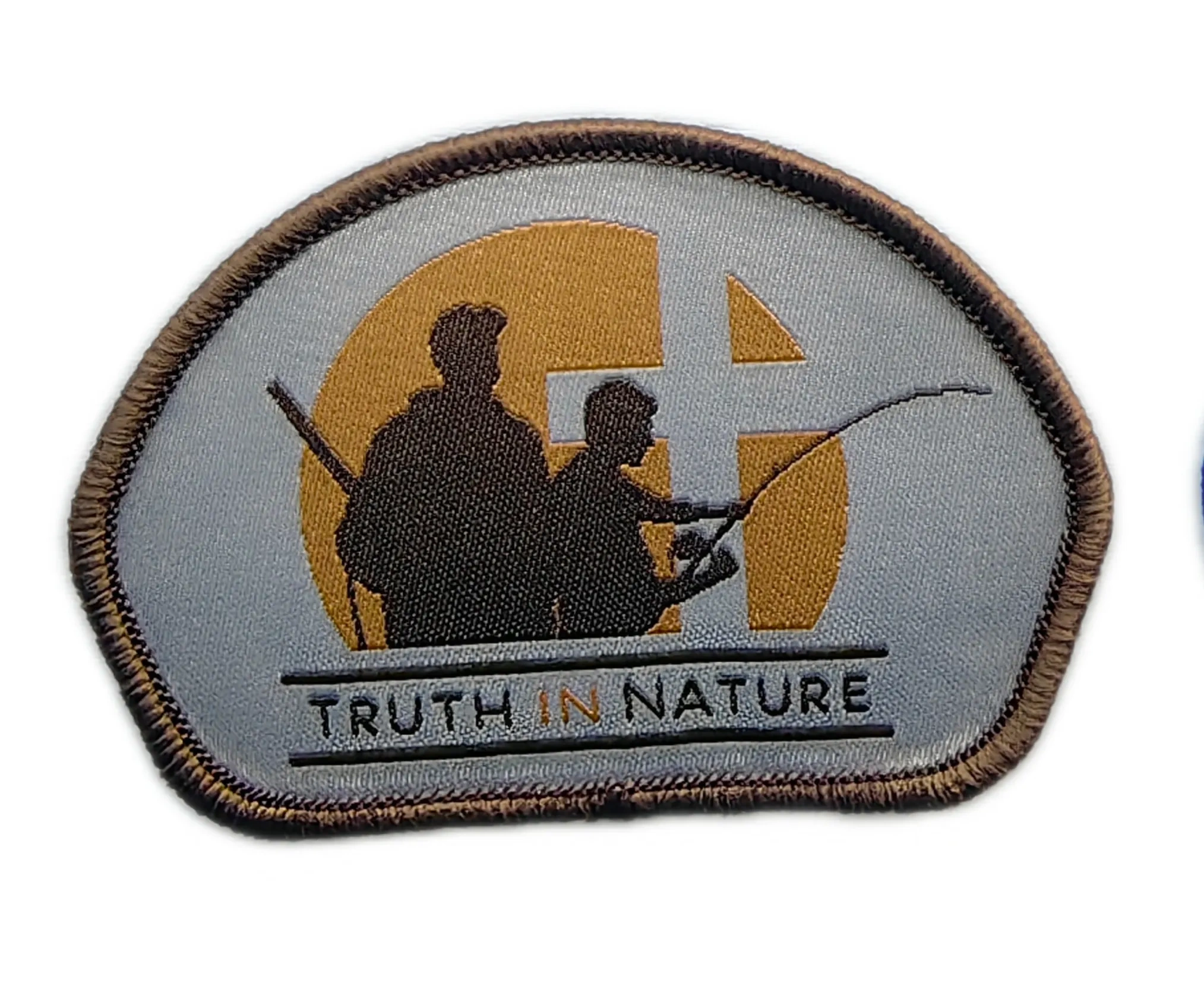 Truth In Nature Fishing Patch-Front Side