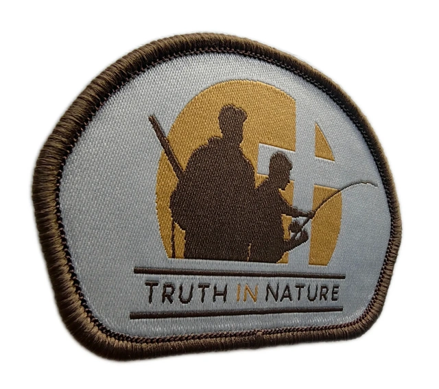 Truth In Nature Fishing Patch-Left Side