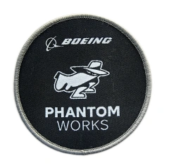 Boeing Phantom Works "Spook" Woven Patch-Front Side