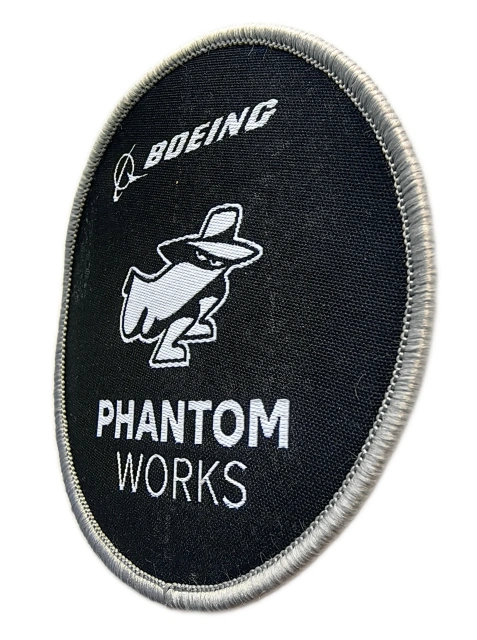 Boeing Phantom Works "Spook" Woven Patch-Right Side