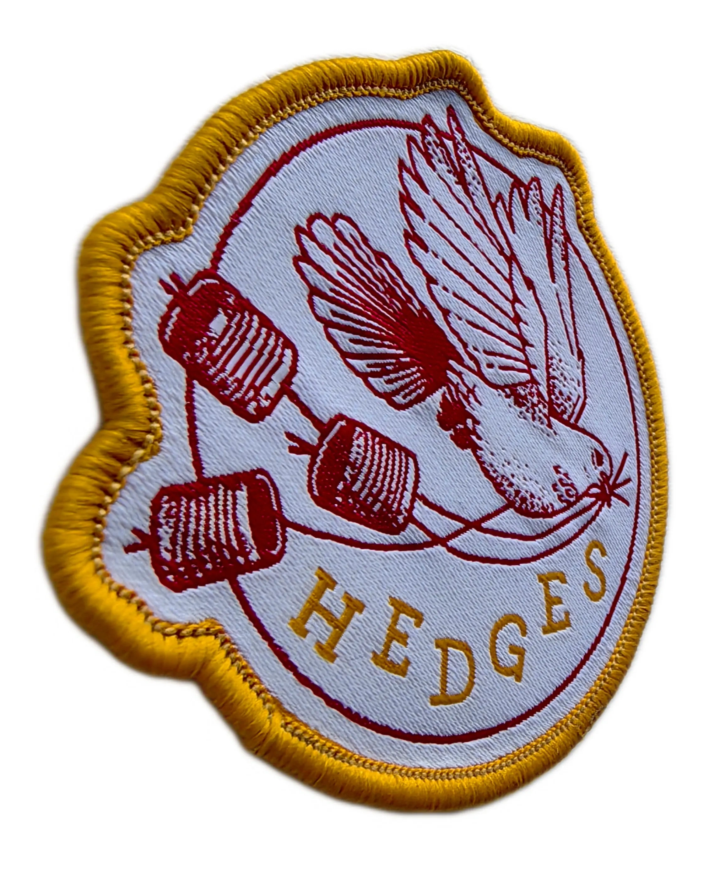 Hedges Communication Dove Woven Patch-Left Side