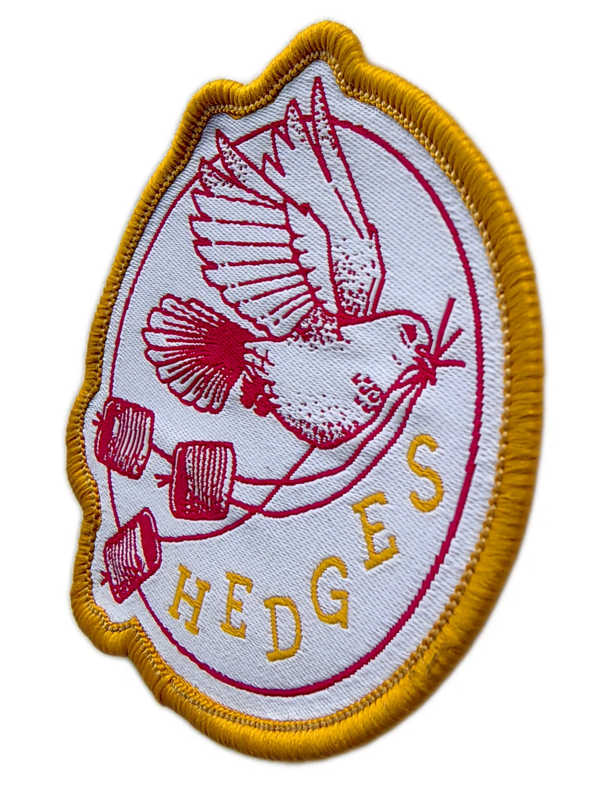 Hedges Communication Dove Woven Patch-Right Side