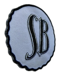SB Monogram Script Custom Embroidery Patch-Left Side
