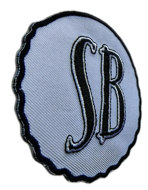 SB Monogram Script Custom Embroidery Patch-Left Side