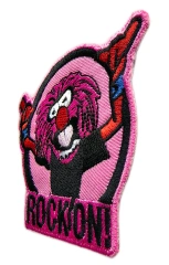 The Muppets/Sesame Street Animal "Rock On!" Embroidery Patch-Right Side