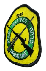 Natives Rifle Club Brisbane "2022" Embroidery Patch-Right Side