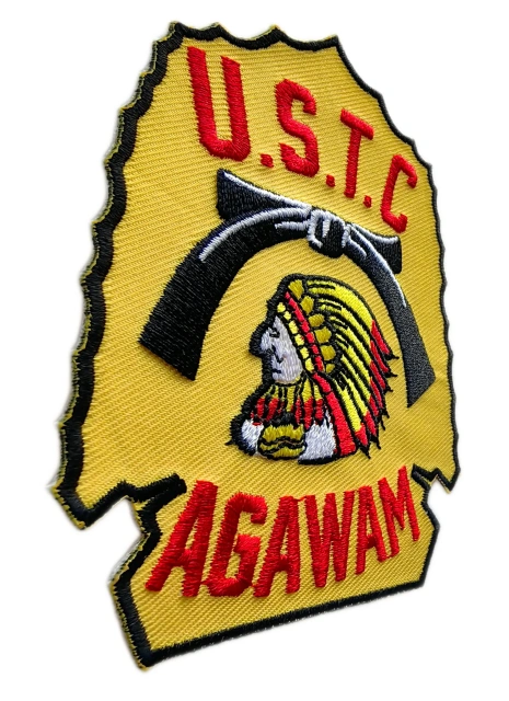 U.S.T.C. Sagawam Martial Arts Embroidery Patch-Left Side