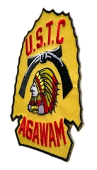 U.S.T.C. Sagawam Martial Arts Embroidery Patch-Right Side