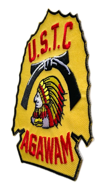 U.S.T.C. Sagawam Martial Arts Embroidery Patch-Right Side
