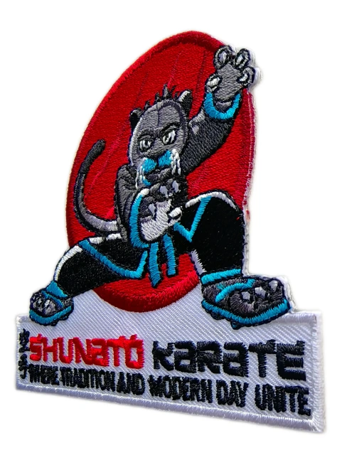 Shunato Karate "Panther" Logo Embroidery Patch-Right Side
