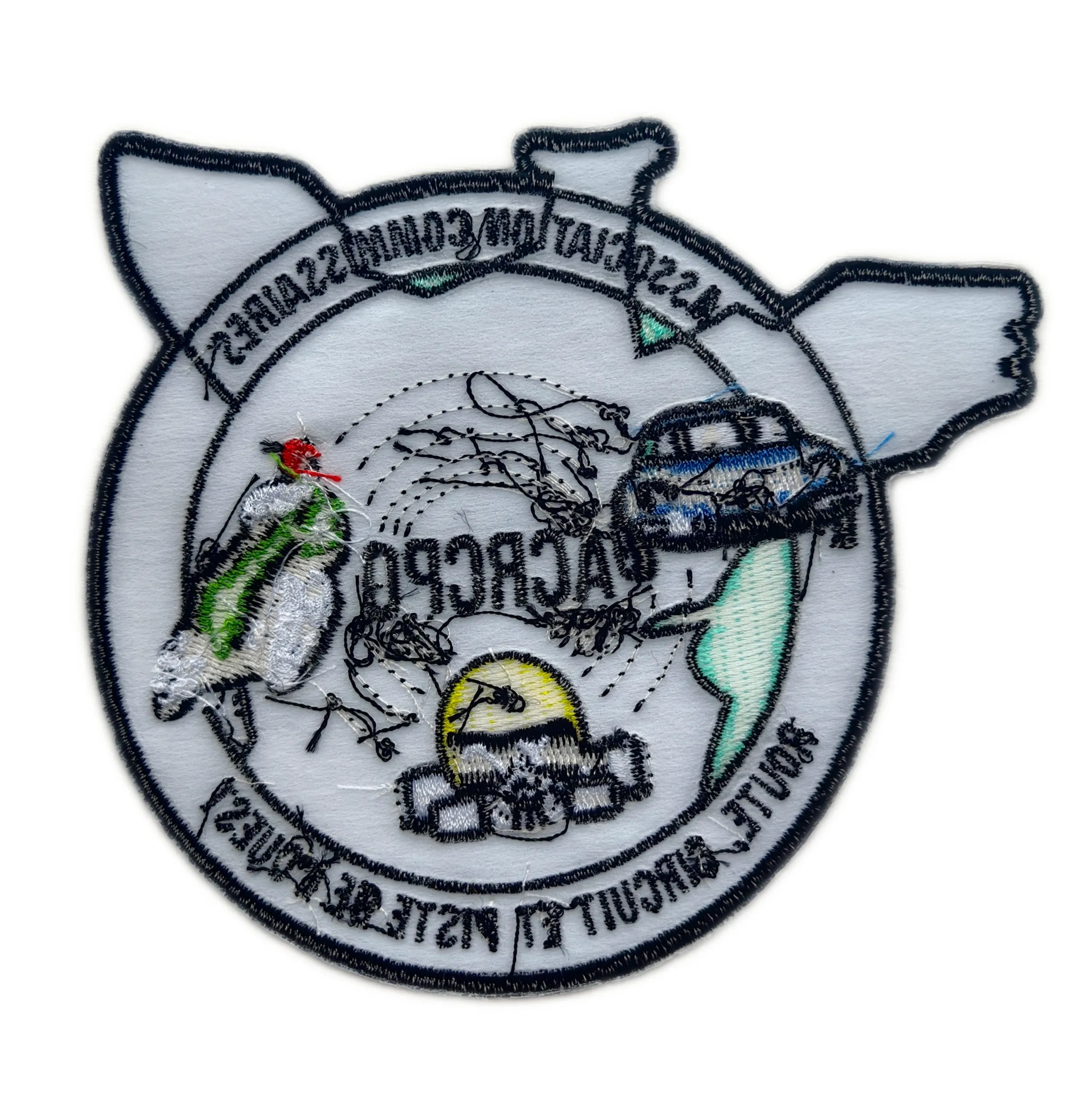 ACRCPO Official Motorsport Marshals Embroidered Patch – Western France Racing Association-Back Side