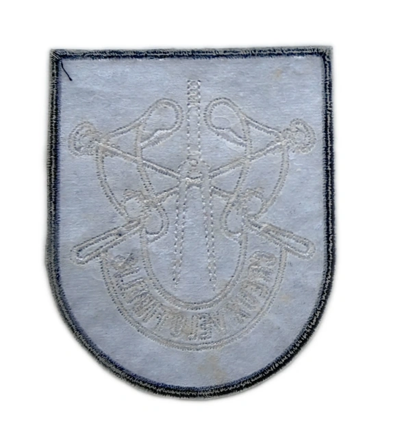 Creux Velo Fidelis Embroidered Patch – Cycling-Inspired Military-Style Insignia-Back Side