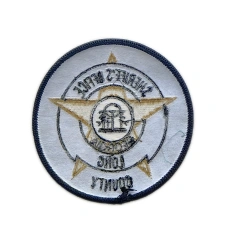 Long County Sheriff's Office Subdued Embroidered Patch-Back Side