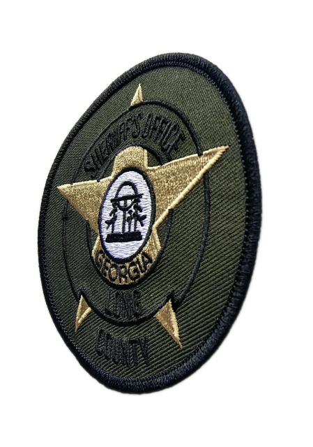 Long County Sheriff's Office Subdued Embroidered Patch-Right Side