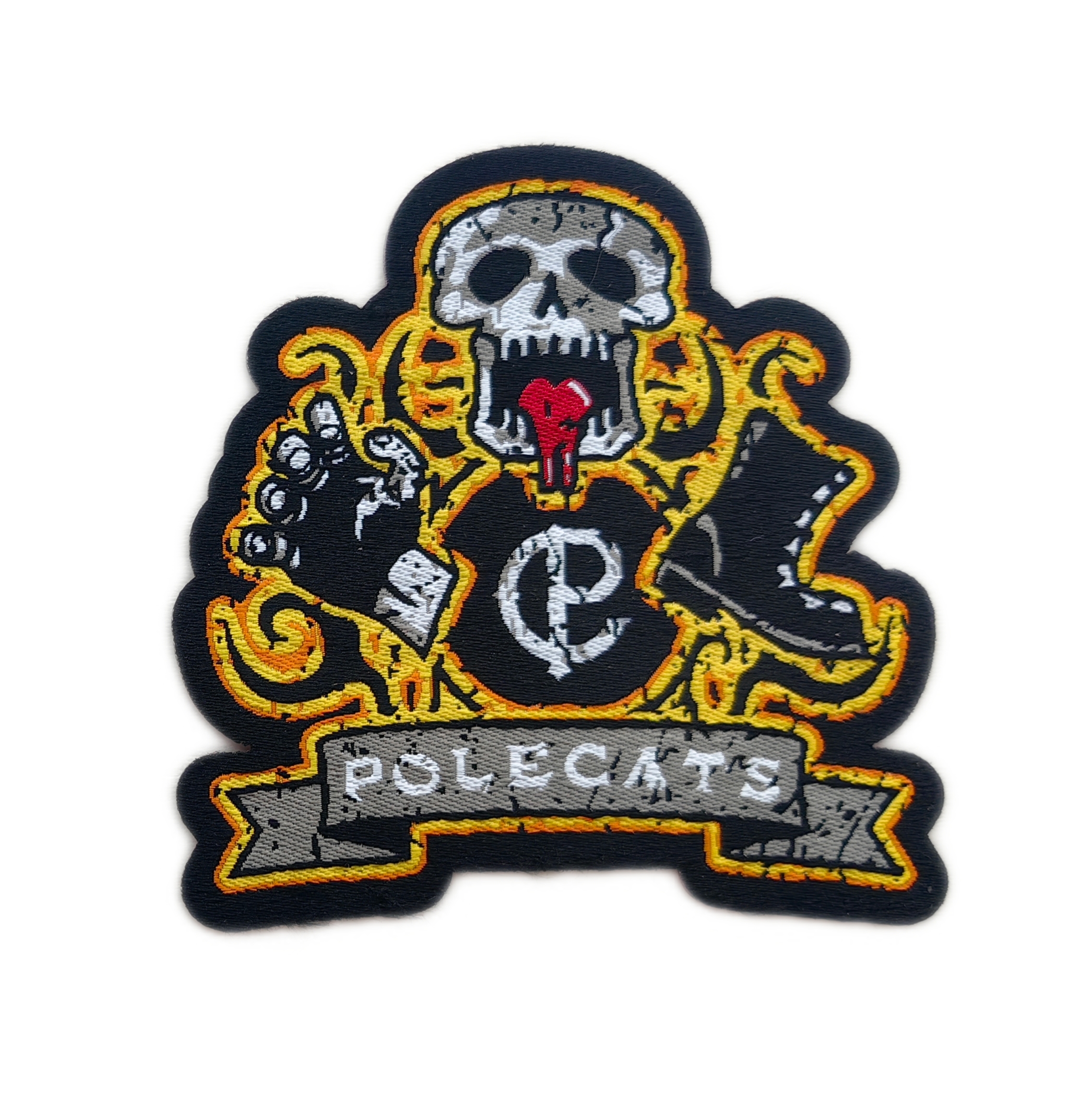 Full Throttle "Polecats" Woven Patch-Front Side
