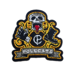 Full Throttle "Polecats" Woven Patch-Front Side