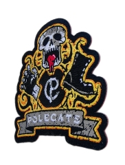 Full Throttle "Polecats" Woven Patch-Right Side