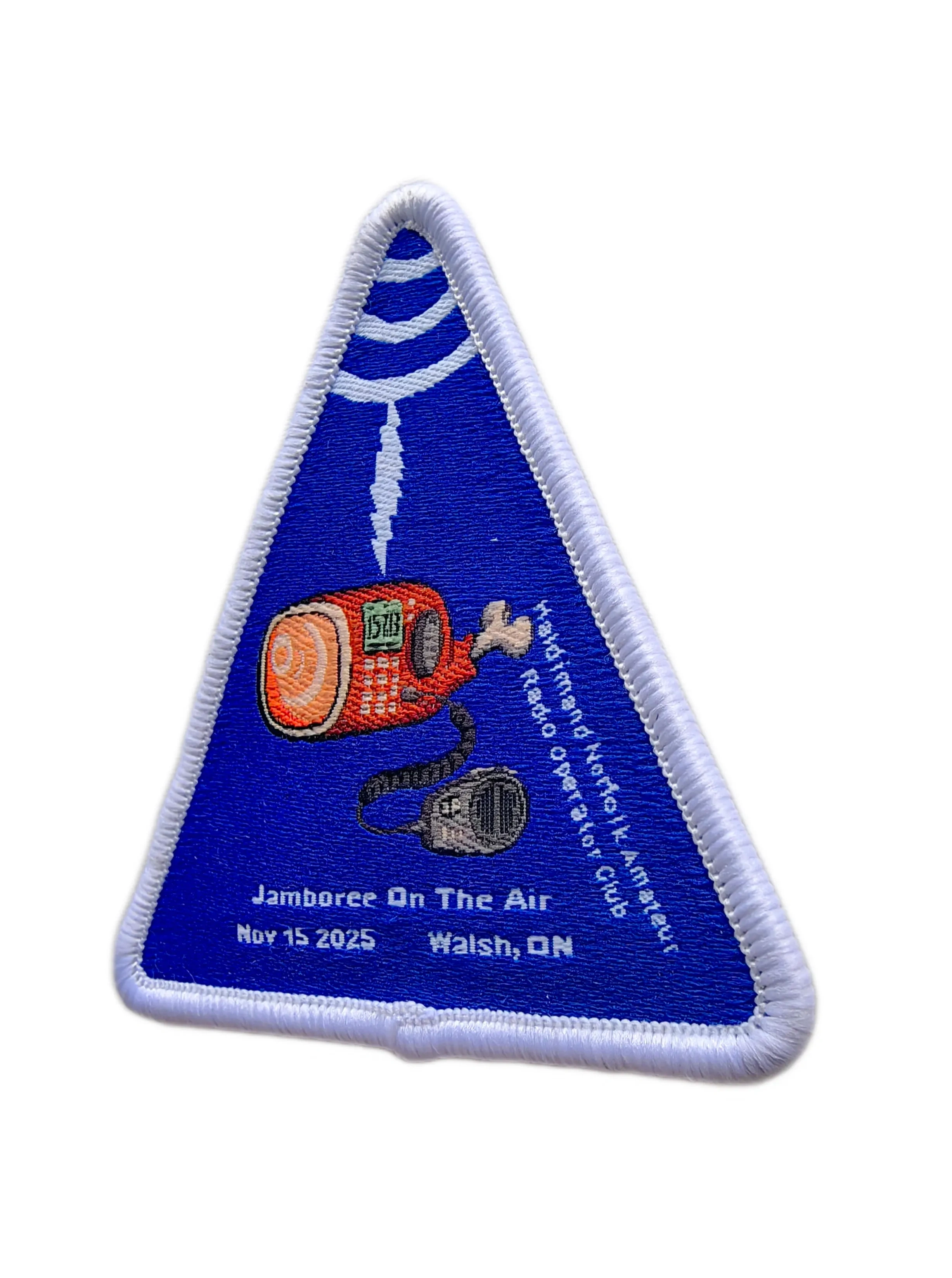Haldimand Norfolk Amateur Radio Operator Club JOTA Patch-Right Side