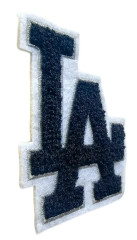 Los Angeles Dodgers "LA" Chenille Patch-Left Side