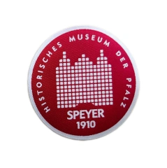 Historisches Museum der Pfalz Speyer 1910 Woven Patch – German Heritage Souvenir-Front Side