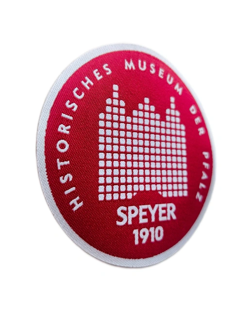 Historisches Museum der Pfalz Speyer 1910 Woven Patch – German Heritage Souvenir-Left Side