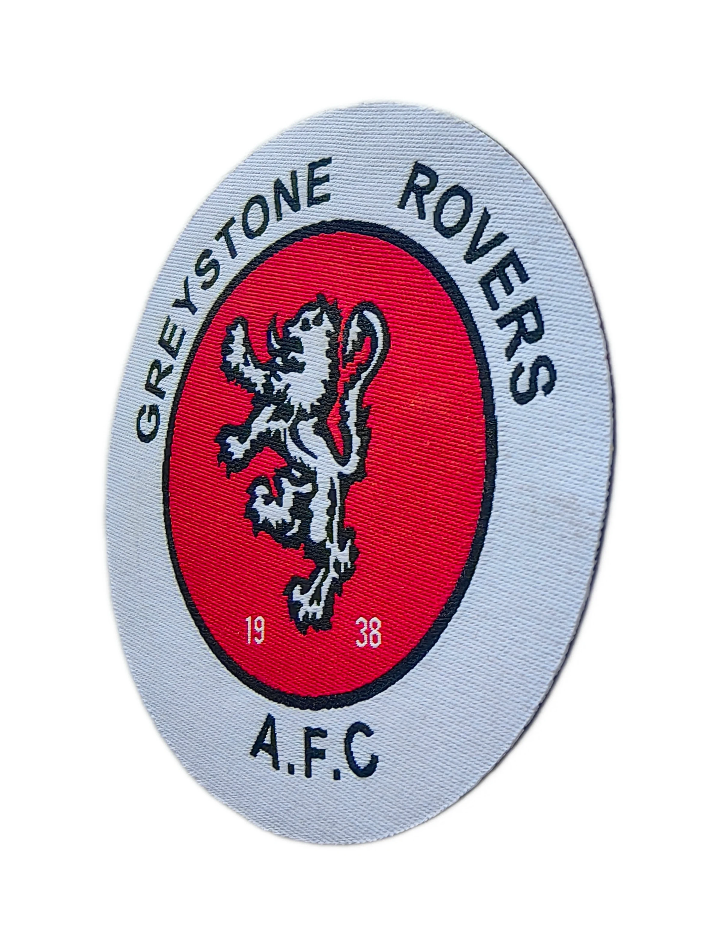 Greystone Rovers AFC Woven Patch – Official Club Crest Embroidered Badge-Right Side