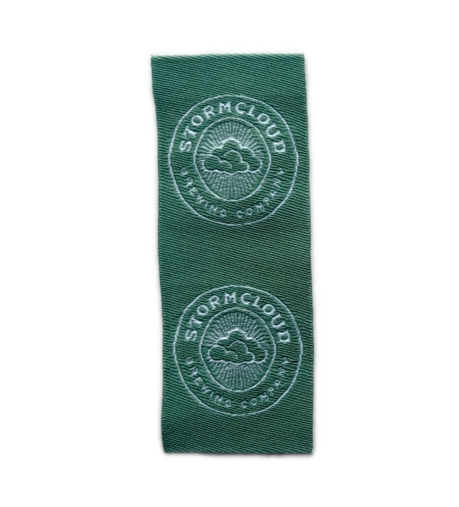Stormcloud Brewing Company Woven Label-Front Side