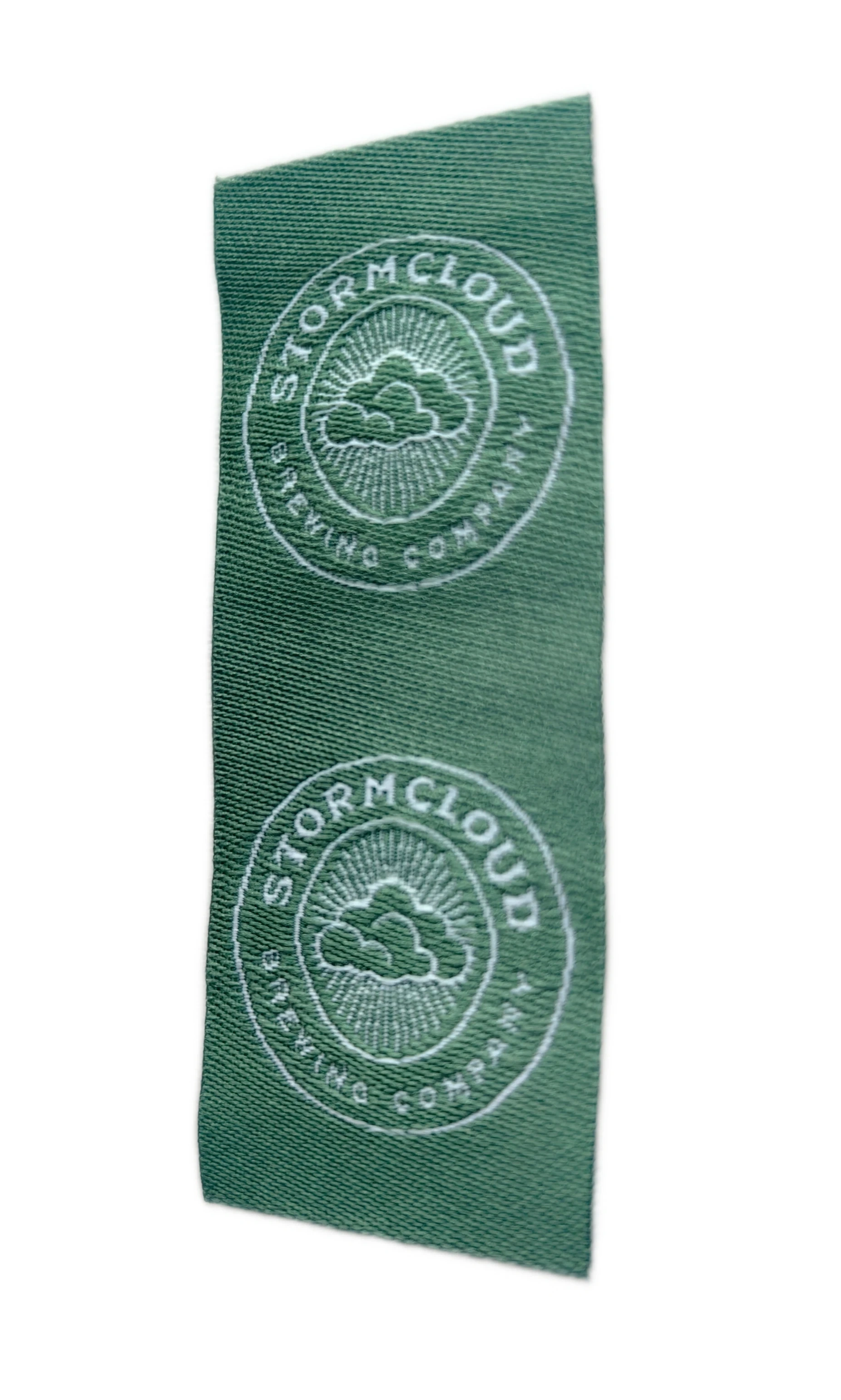 Stormcloud Brewing Company Woven Label-Right Side