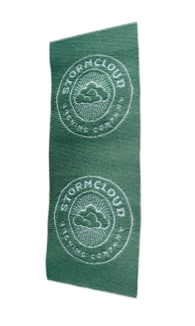 Stormcloud Brewing Company Woven Label-Right Side