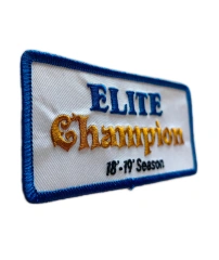 Elite Champion 18'-19' Season Custom Embroidered Patch-Left Side