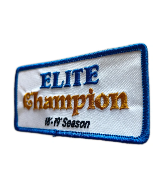 Elite Champion 18'-19' Season Custom Embroidered Patch-Right Side