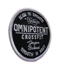 Omnipotent CrossFit Glasgow Custom Embroidered Patch - 2.5"-Left Side