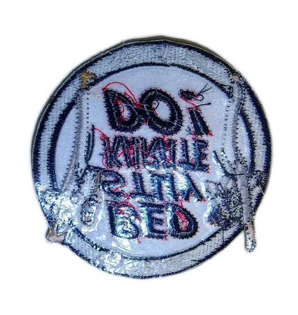 Bed Stuy Karate Do Custom Embroidered Patch-Back Side