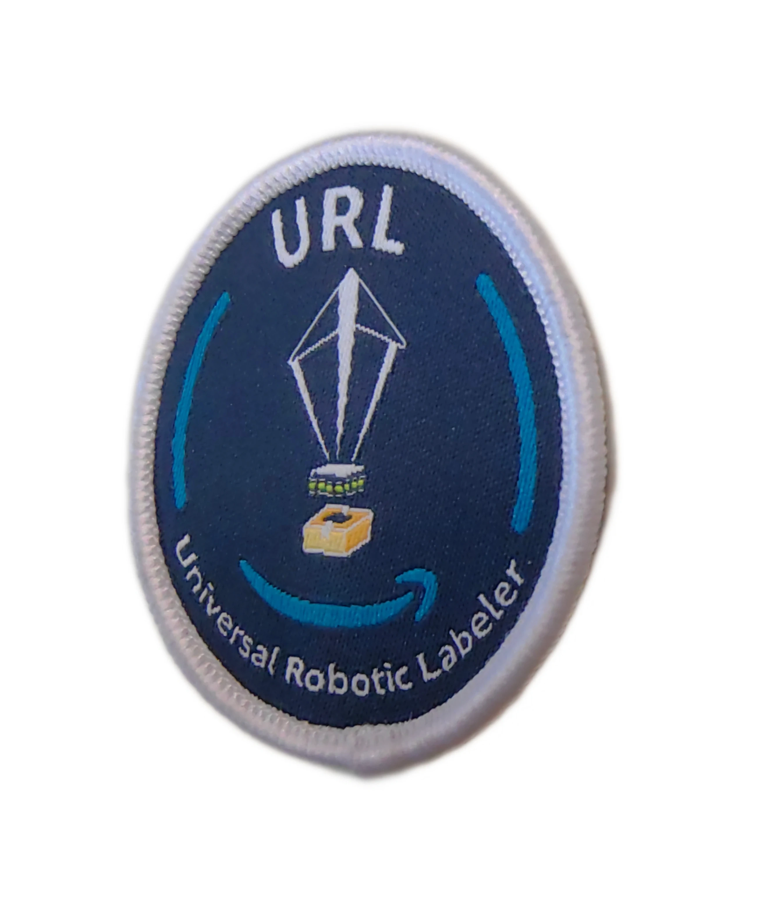 URL Universal Robotic Labeler Woven Patch-Right Side