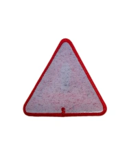 Hades Consulting Triangular Woven Patch-Back Side
