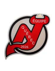 Équipe Québec 2026 Custom Embroidered Logo Patch-Front Side