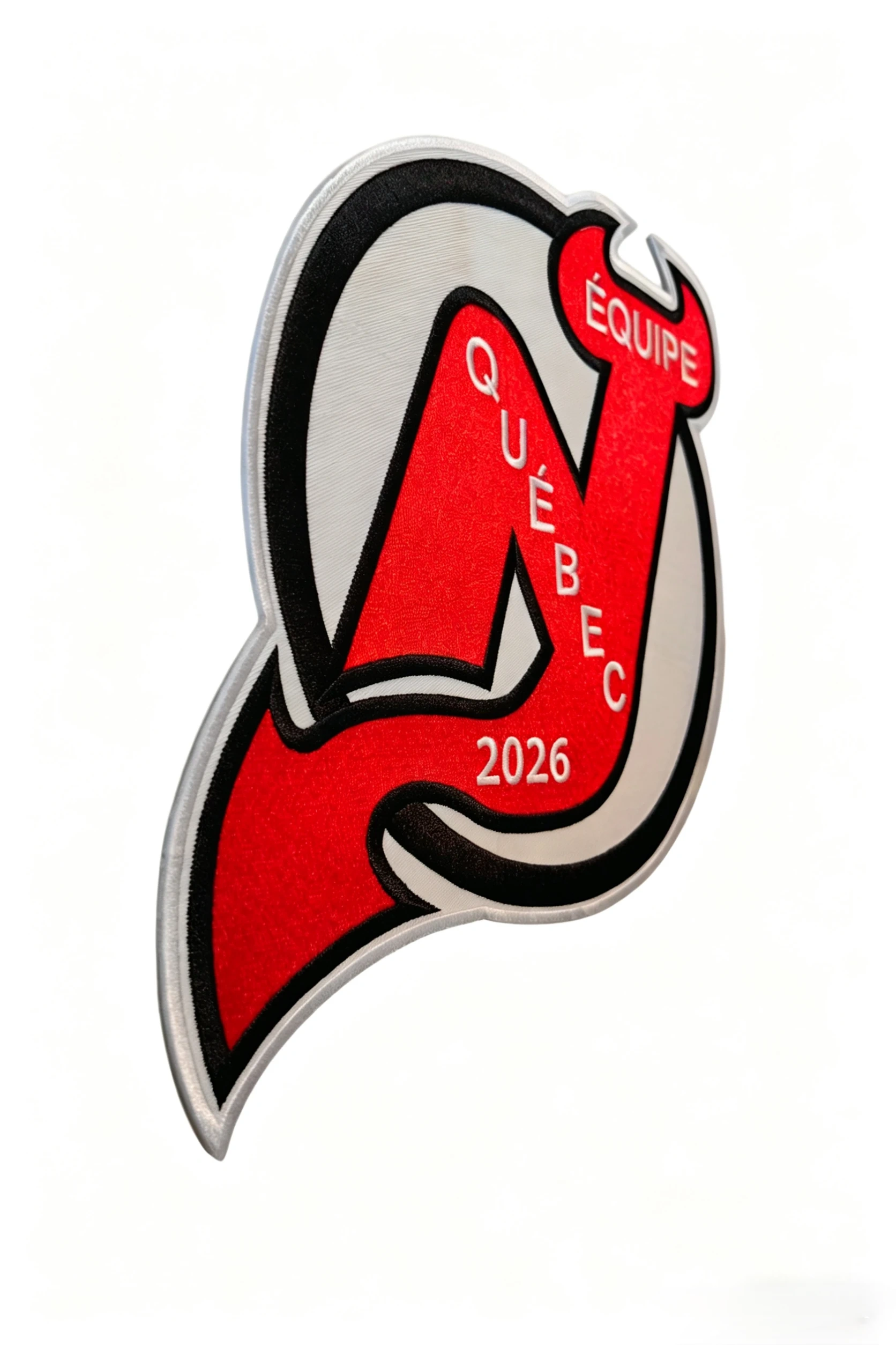 Équipe Québec 2026 Custom Embroidered Logo Patch-Left Side