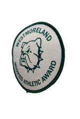 Westmoreland Modified Athletic Award Sublimated Patch-Right Side