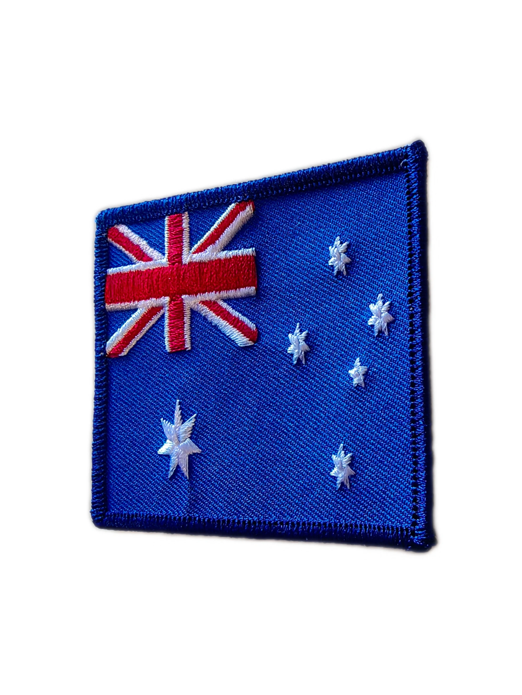 Australian National Flag Embroidered Patch-Right Side