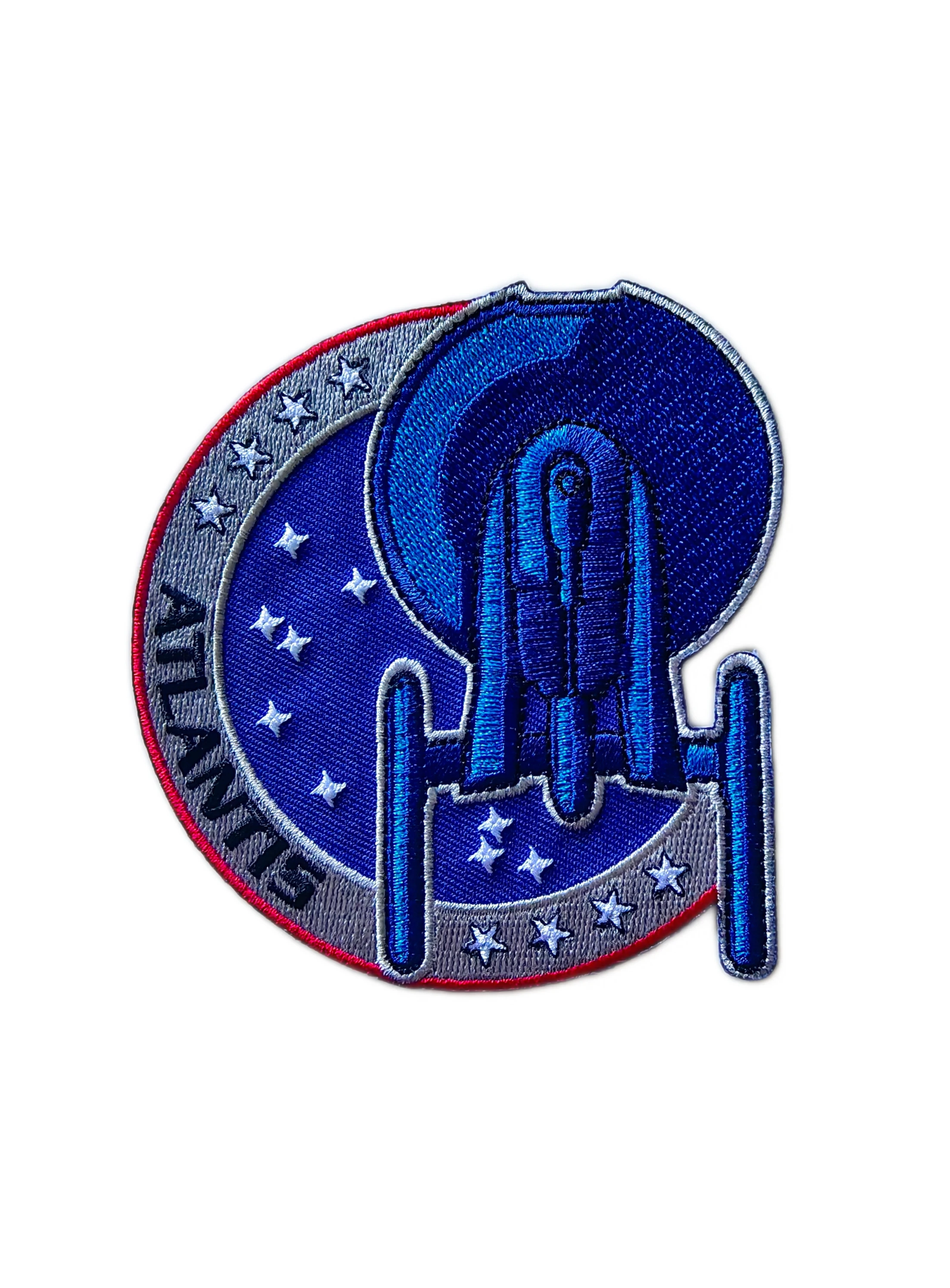 Atlantis Space Shuttle embroidered patch