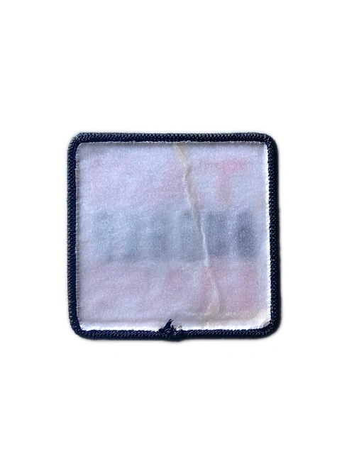 TAG BURGER BAR Square Embroidered Patch-Back Side