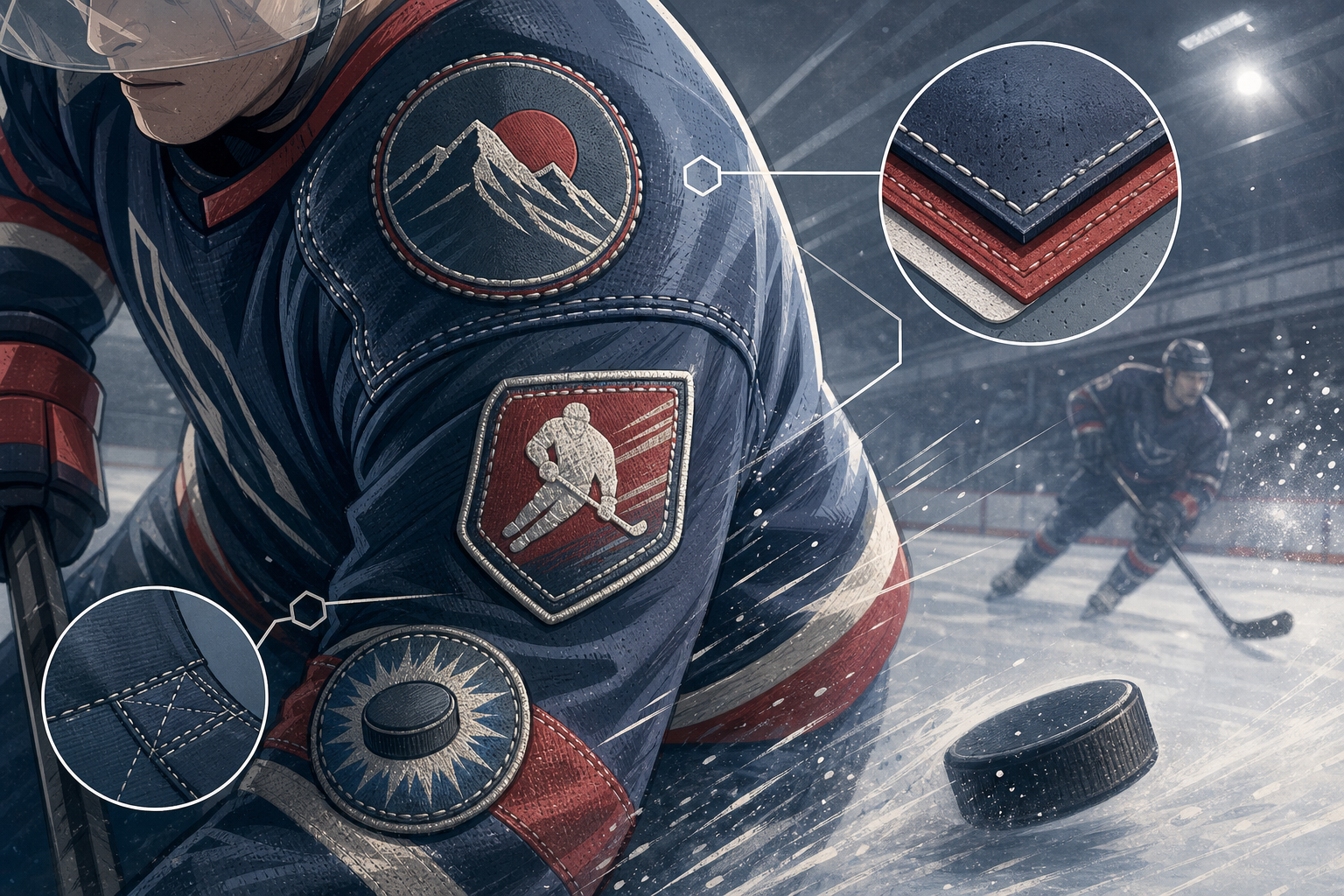 Editorial illustration for Features Defining Durable Patches for Intense Hockey Matches