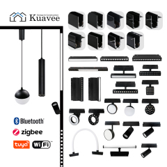 Embedded Install 48V Tuya Smart Control Magnetic Track Light