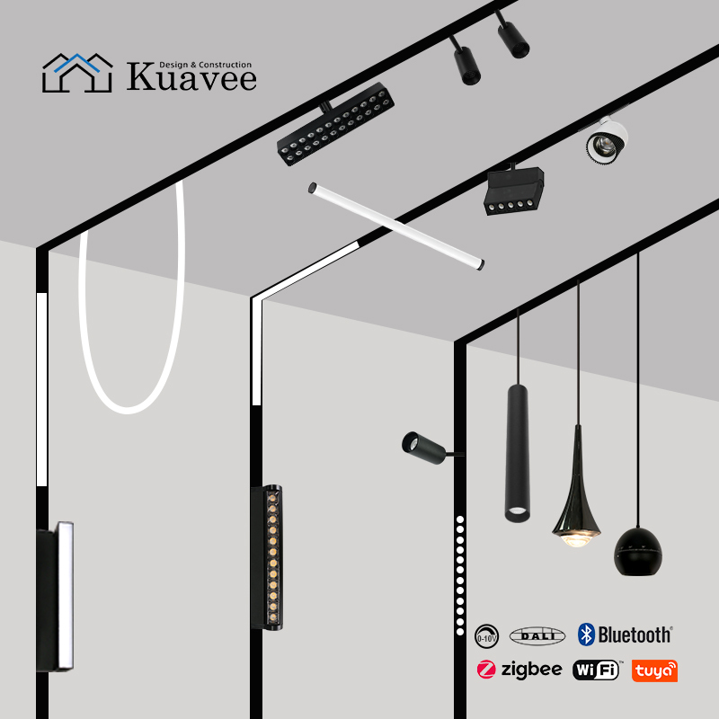 Commercial Easy Setup Tuya APP Control Magnetic SpotLight