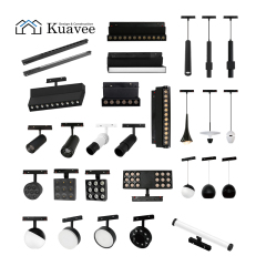 Surface Mount 48V Ultra Thin Adjustable Magnetic Track Light
