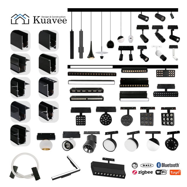 Commercial Easy Setup Tuya APP Control Magnetic SpotLight