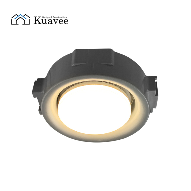 Commercial Easy Install Gx53 Pvc Ceiling Lamp Housing